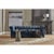 The timeless Chesterfield Sofa gets cozy, covered in the inviting and rich slate blue Mystere Eclipse fabric with a...