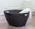 Boho Chic Artifacts Rattan Laundry Basket with Cutout Handles in Tudor Black For Sale - Image 3 of 11