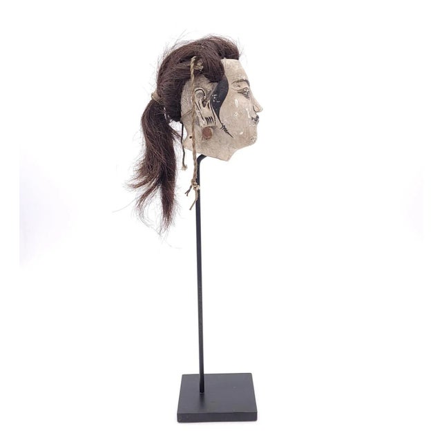 Southeast Asian Puppet Head, Circa 1880 For Sale - Image 4 of 9