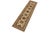 Art Nouveau Boho Chic Ziegler Gold/Tan Wool Runner Rug- 2'6'' X 9'5'' For Sale - Image 3 of 10