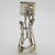 Italian Vintage Italian Handmade Sterling Silver 925 Basket Players Large Rare Figurine Sculpture For Sale - Image 3 of 11