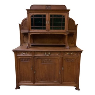 Antique Art Nouveau Buffet, 1900s For Sale