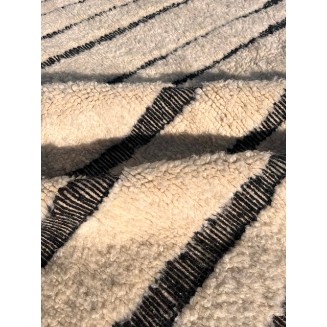 Contemporary Berber Contemporary Moroccan Wool Rug For Sale - Image 3 of 8