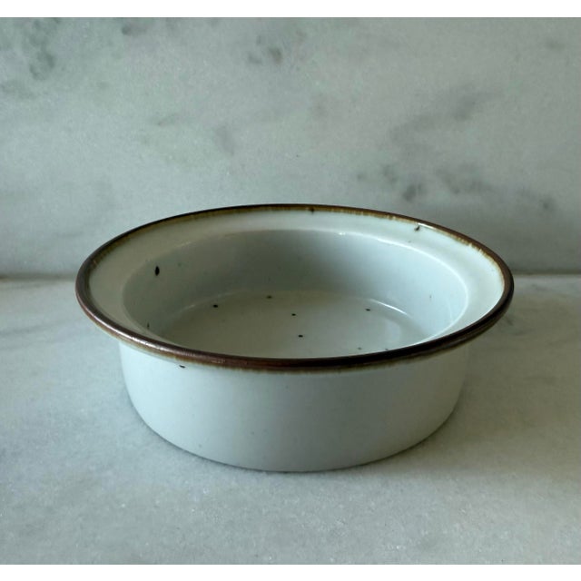 Dansk Set of 4 Dansk Designs Niels Refsgaard Brown Mist Bowls For Sale - Image 4 of 9