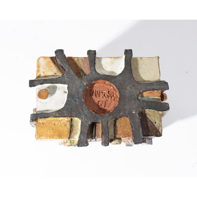 1960s 1967 Studio Pottery Vase by Mary Ann Wurst For Sale - Image 5 of 6