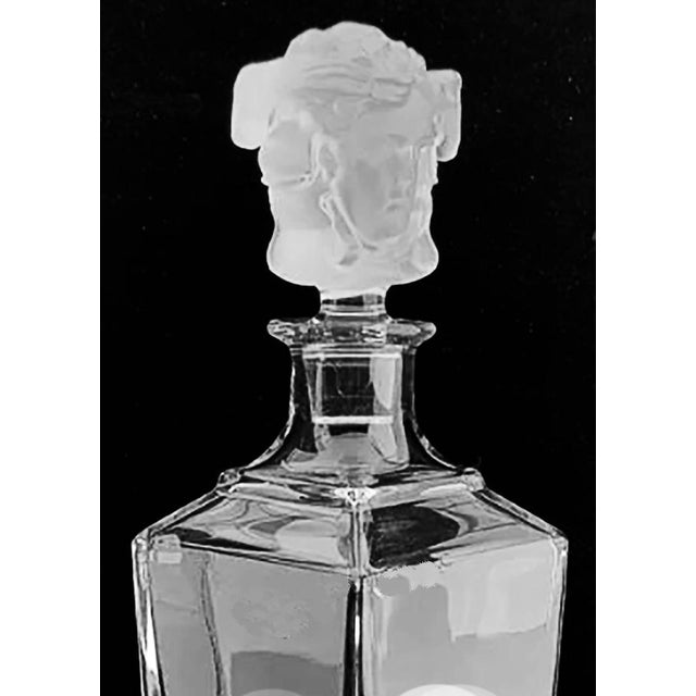 1990s Rosenthal Versace Medusa Decanter New in Box - Treasury For Sale - Image 5 of 10