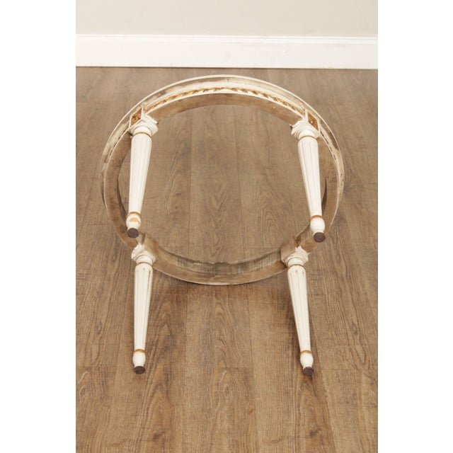 Italian Louis XVI Style Onyx Top Side Table For Sale - Image 12 of 12