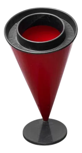 Conical Umbrella Basket by Angelo Cortesi Chiappa Gatto for Kartell, 1980s