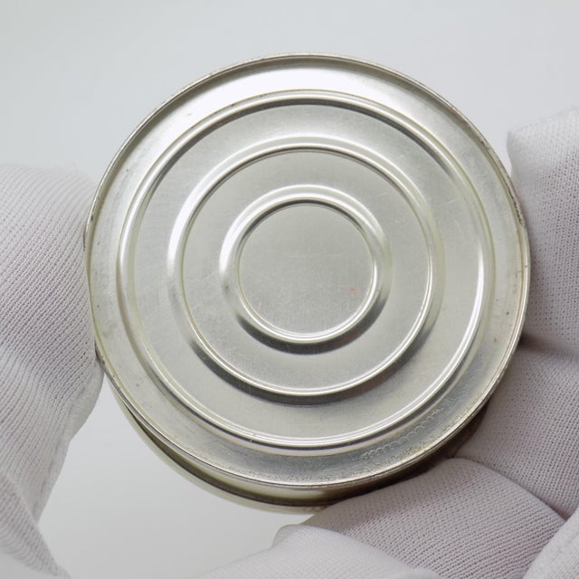 Silver Vintage Italian Handmade Genuine Silver Opened Can Figurine, 1980s For Sale - Image 8 of 14