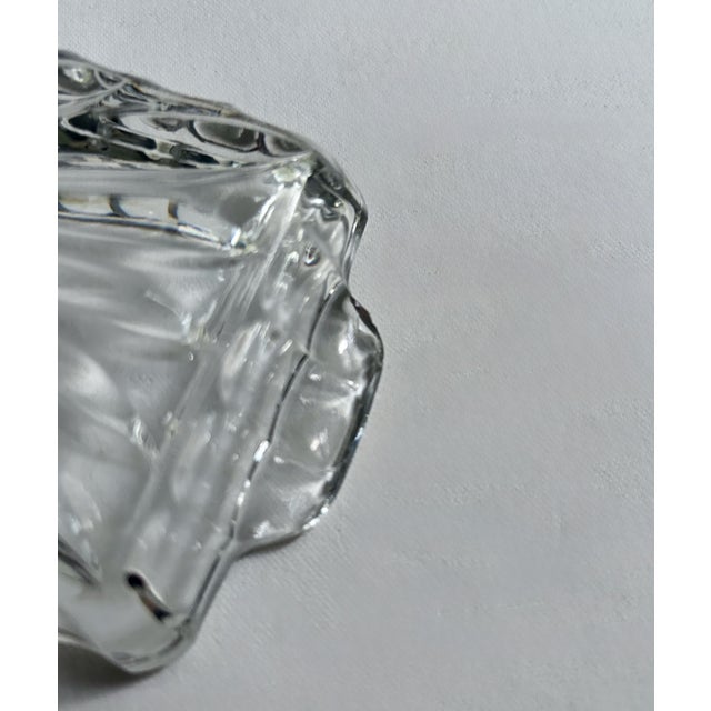 Vintage Federal Glass Co. Style Covered Cut Glass Butter Dish For Sale - Image 13 of 17