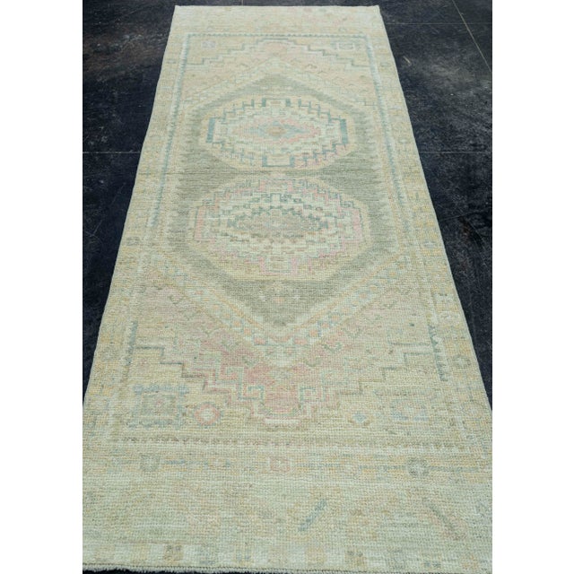 Turkish Oushak Rug 2'10"x 7'9" #19462 Explore a curated collection of hallway runners, wool rugs, and handmade...