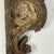 An unusual pair of architectural salvage vintage wood elements with remnant paint. The design on them includes scrolls &...