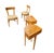 Wood Biedermeier Cherrywood Chairs and Side Tables, Set of 4 For Sale - Image 7 of 18