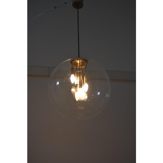 Large Mid-Century Dutch Big Ball Lamp, 1970s For Sale - Image 4 of 12