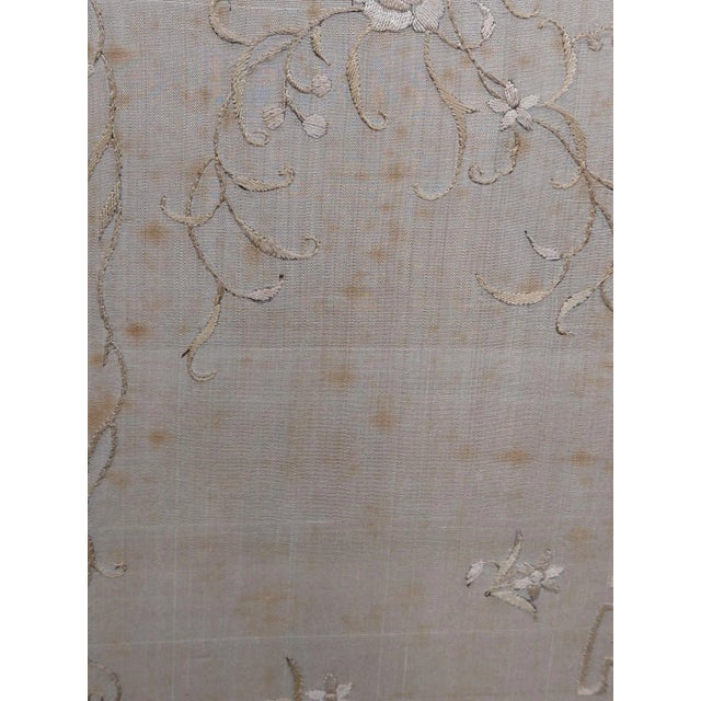 Late 19th Century Framed Chinese Silk For Sale - Image 10 of 12