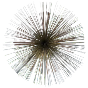 Curtis Jere "Pom Pom" Metal Wall Sculpture