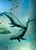 Glass Pair of Etched Glass Ocean-Themed Doors For Sale - Image 7 of 11