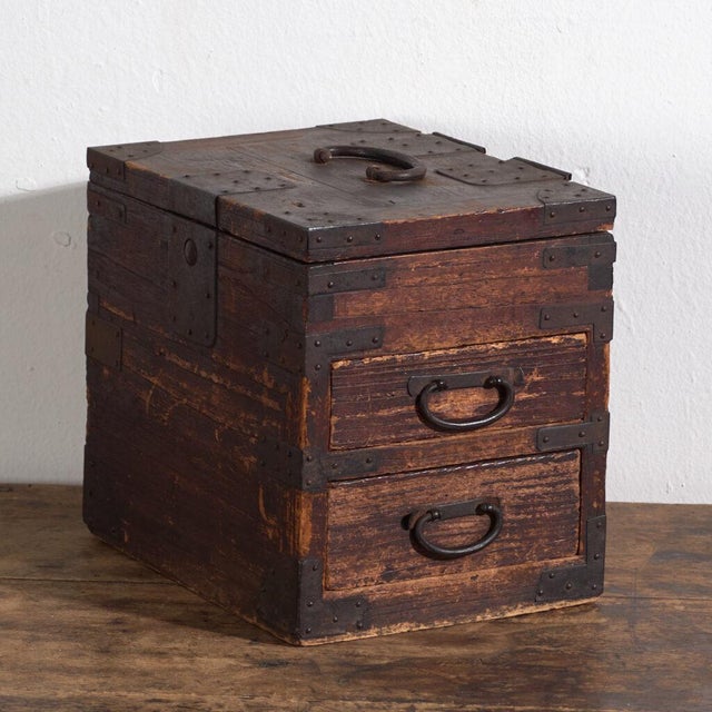 Japanese Ko-Dansu Desk Box For Sale - Image 12 of 12
