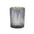 Kenneth Ludwig Chicago Navy Pine Tree Glass Candle Holder (Set of 2) For Sale - Image 4 of 6