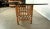Ficks Reed 1970s Mid Century Ficks Reed Glass Top Bamboo and Rattan Base Dining Table For Sale - Image 4 of 7
