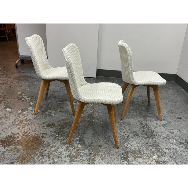 Wood Vincent Sheppard Lily Dining Chairs, Set of Three For Sale - Image 7 of 13