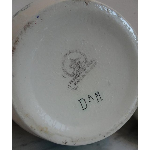 Art Deco Ceramic Vases by Faience De Nimy, Belgium, 1930s, Set of 2 For Sale - Image 13 of 16