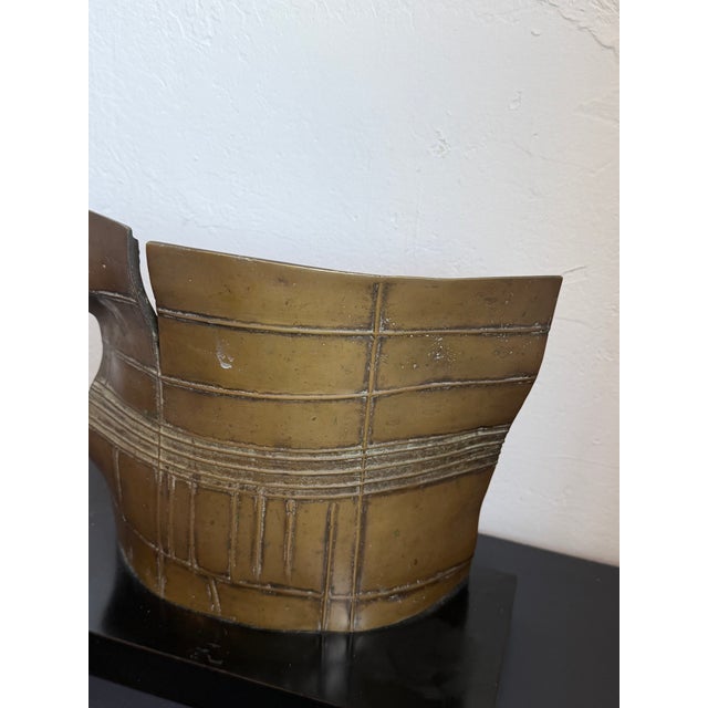 Eveli Przepiorka Brazilian Modern Abstract Bronze Table Sculpture - 169/250 For Sale - Image 14 of 16