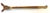 Early 20th Century German Black Forest Style Carved Deer Head Baton with Brass Mounts, Circa 1930s For Sale - Image 5 of 14
