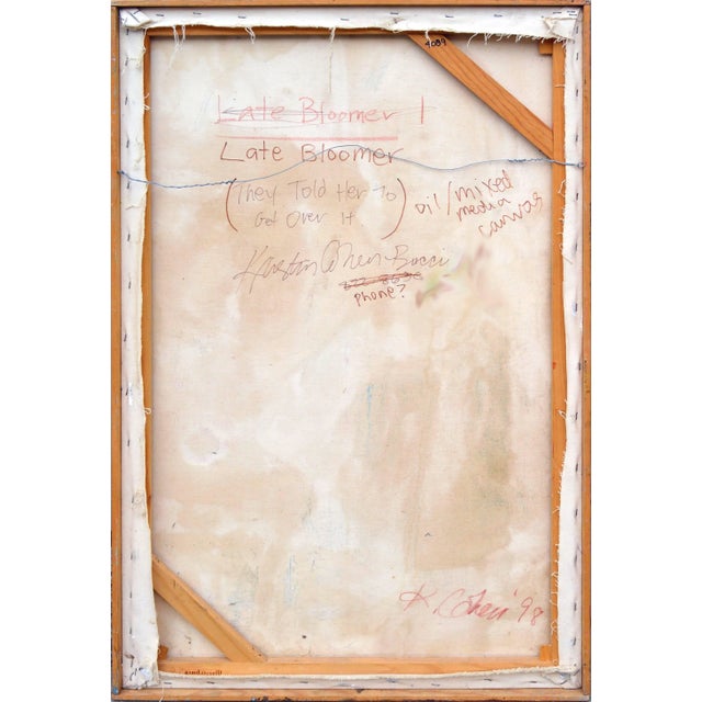 Girl With Glass by Kristin Cohen For Sale In Monterey, CA - Image 6 of 7