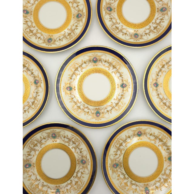 1920s Limoges Dinner Plates, France - Set of Twelve For Sale - Image 10 of 11