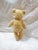 The Stieff Co. Antique Steiff 1908 Teddy Bear 11" Yellow Mohair Fully Jointed With Glass Eyes Attributed For Sale - Image 4 of 8
