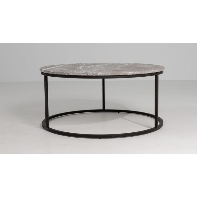Marble-Top Coffee Table, Antique, France, Circa 1880 For Sale - Image 9 of 11