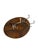 Art Deco Faux Grained Coat Rack, Eastern Europe, 1930s For Sale - Image 4 of 6