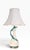 Sexy Mid Century, Hollywood Regency style ceramic table lamp, in excellent, original, clean and working condition. The...