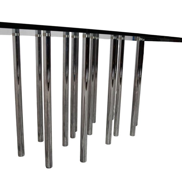 Mille Glass Dining Table by Bonaldo For Sale - Image 5 of 13