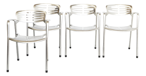 Toledo Chairs by Jorge Pensi for Amat-3, 1980s, Set of 4