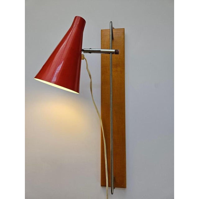 Mid-Century Wall Lamp in style of Stilnovo from Lidokov, 1960s For Sale - Image 13 of 16