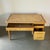 Oak Double Pedestal Desk, 1940s For Sale - Image 3 of 9