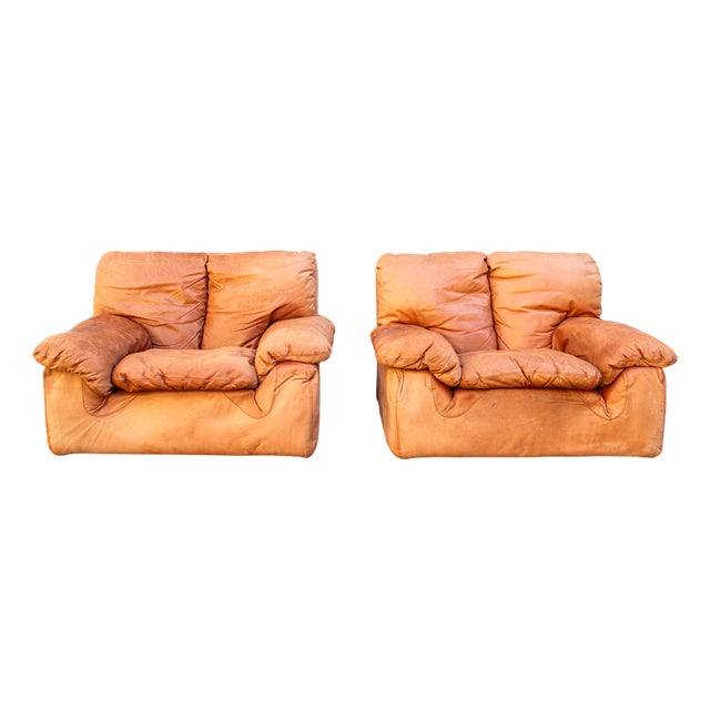 Lounge Chairs for Brunati, Set of 2 For Sale