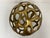 Contemporary Z Gallerie Gold Metal Sphere For Sale - Image 3 of 12