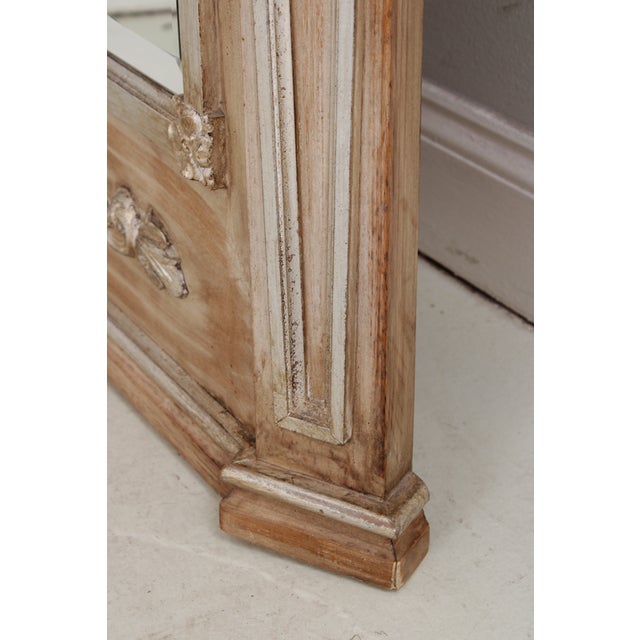 Ethan Allen Large Italian Carved Pier Mirror For Sale - Image 12 of 18