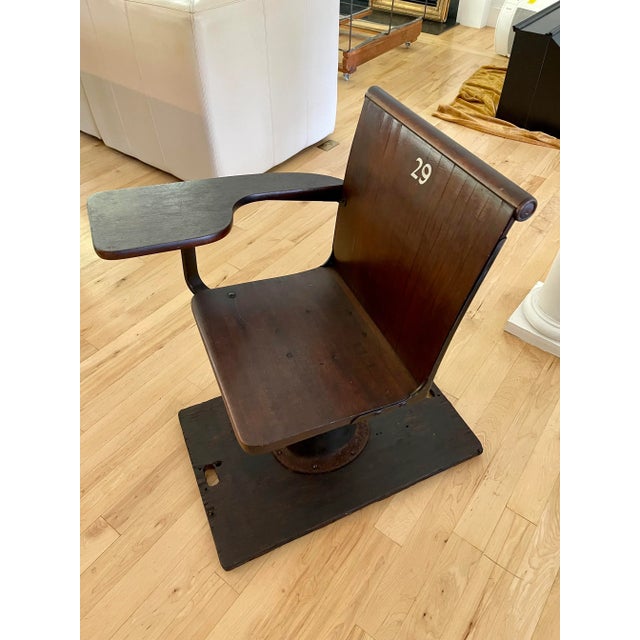American Mid 20th Century Yale University Lecture Hall Chair For Sale - Image 3 of 12