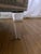 Kravet Hollywood Regency Upholstered Coffee Table in Pale Blue Velvet With Lucite Legs For Sale In New York - Image 6 of 7