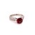 Natural Finely Faceted Quality Diamond Platinum Tourmaline Rubellite Ring 5.75 2.43 TCW Certified $4,950 911025 This is a...