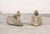 English Mid 20th Century Pair of Stone Swan Planters For Sale - Image 3 of 11