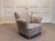 Elegant 1940s Danish lounge chair, combining generous proportions with a softly sculpted silhouette and exceptional...