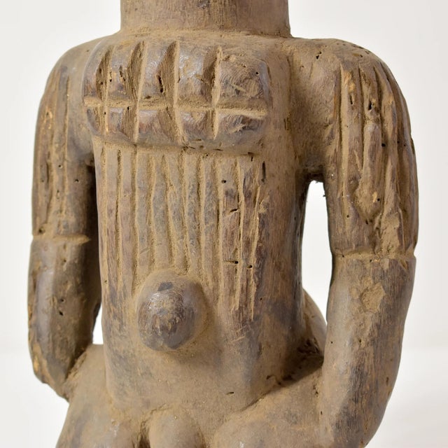 Early 20th Century Ijo Standing Male Figure Nigeria For Sale - Image 4 of 12