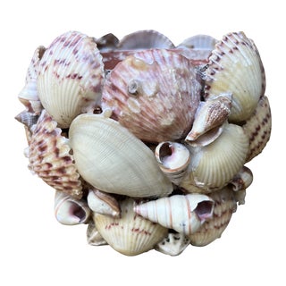 1970s Vintage Seashells Planter For Sale