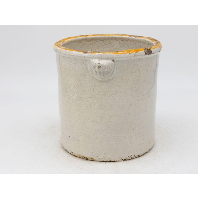 Antique Stoneware Urn, Italy Early 20th C. For Sale - Image 4 of 12