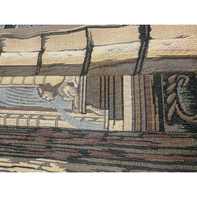 Aubusson Style Jacquard Tapestry, 1980s For Sale - Image 18 of 18